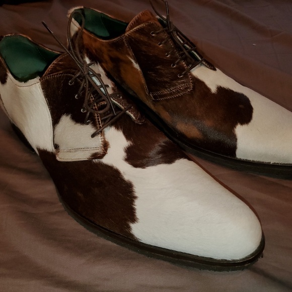 Vicini Other - Vicini Cow Hide Shoes Bluchers Sz. 11 US